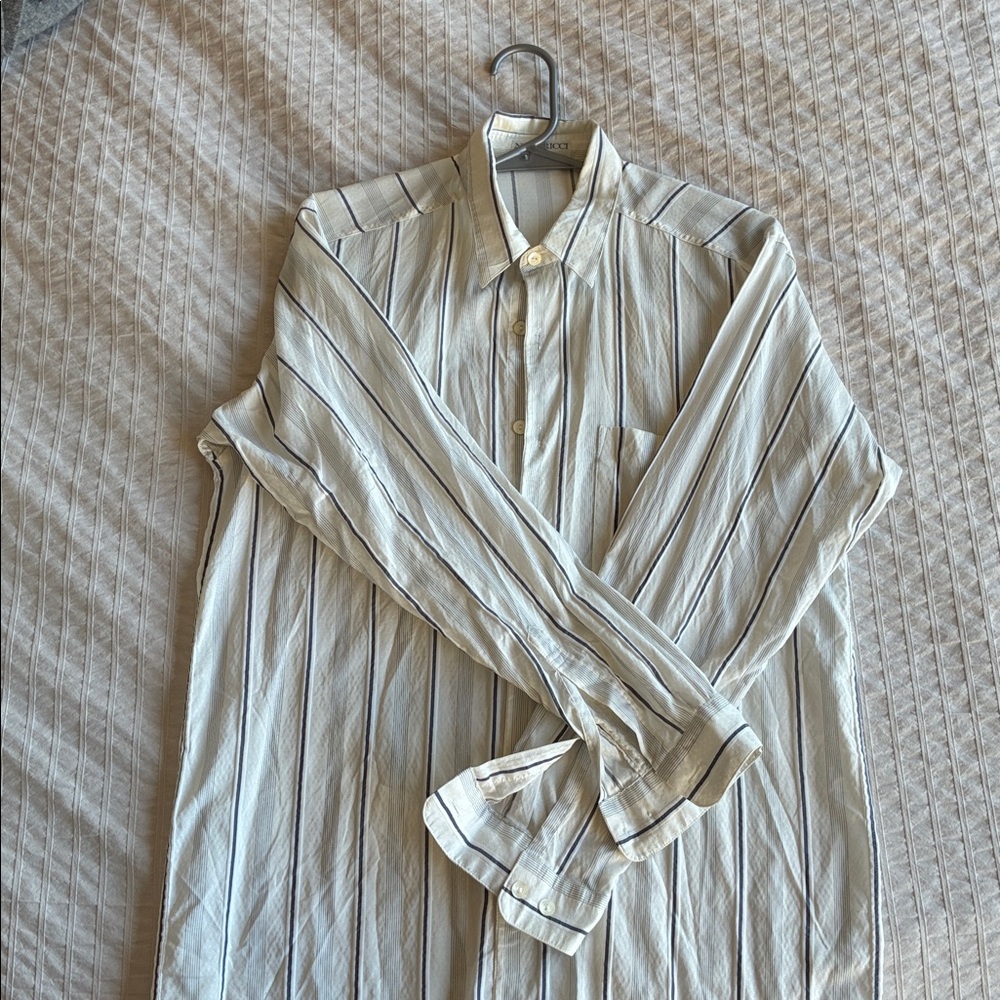 Nina Ricci Men’s Button-Down Shirt Medium